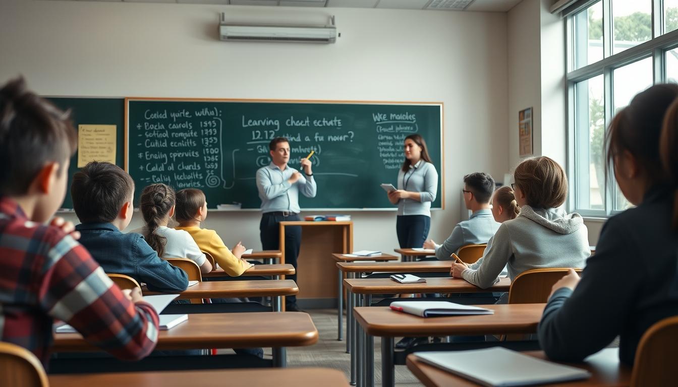 Digital learning platform with online study materials