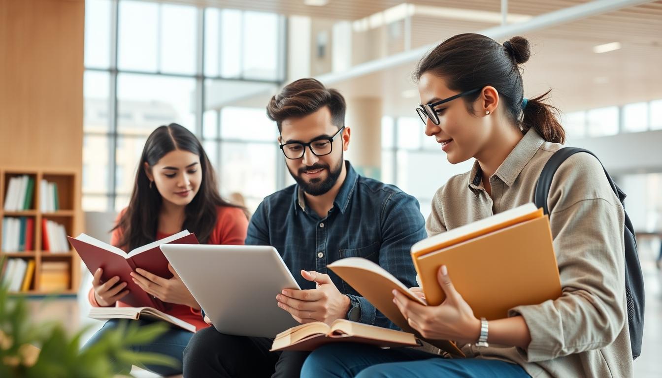 Organized study environment supporting productive learning