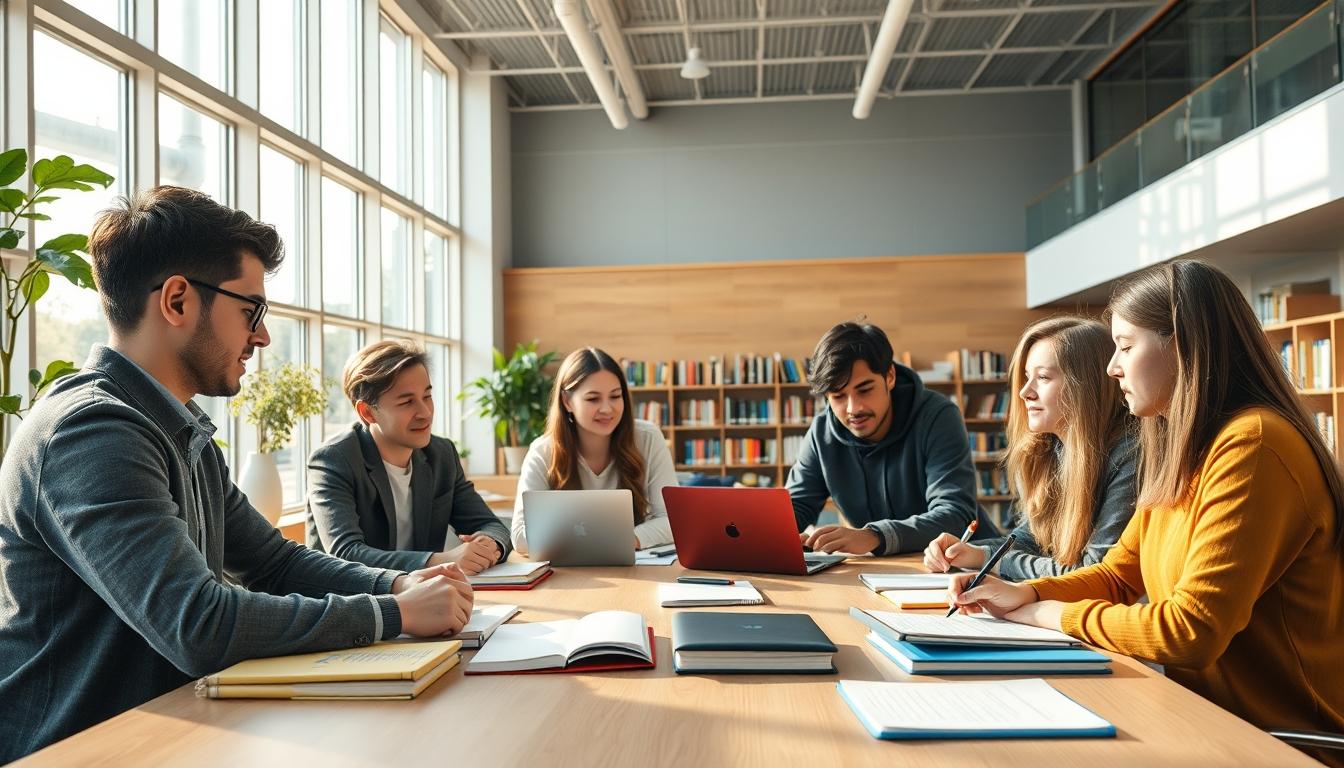 Student using online courses for flexible education